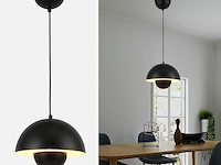 Sunllok moderne zwarte hanglamp - afbeelding 1 van  3