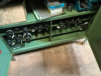 Sunnen metalen werkplaatskast met inhoud - afbeelding 7 van  7