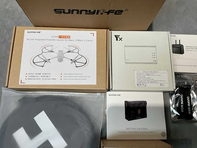 Sunnylife partij accessoires voor dji mavic 3 (10x) - afbeelding 1 van  5