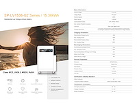 Sunplus lv batterij - sp-lv5120-g2 - batterij - afbeelding 2 van  2