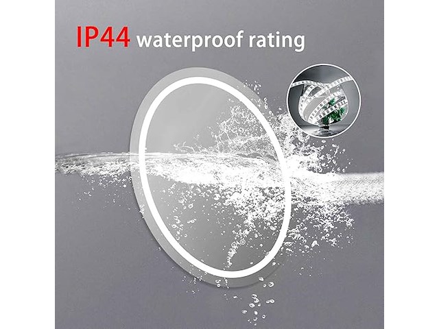 Sunrik led-badkamerspiegel - afbeelding 5 van  5