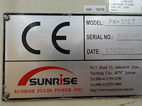 Sunrise ponsmachine (model pm-35lt bouwjaar 10/2009) - afbeelding 4 van  14