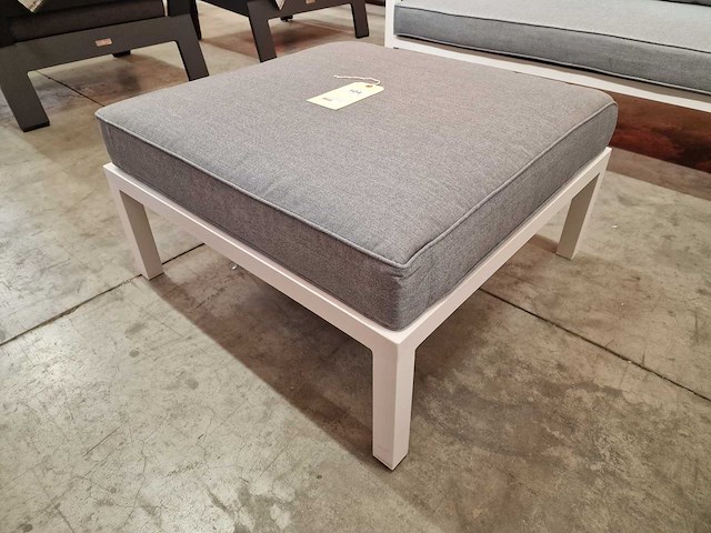 Suns - hoeklounge set barolo wit met kussens lichttgrijs - afbeelding 6 van  8