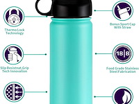 Suntq roestvrijstalen waterfles - afbeelding 3 van  3