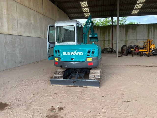 Sunward swe50 rupsgraafmachine - afbeelding 18 van  23