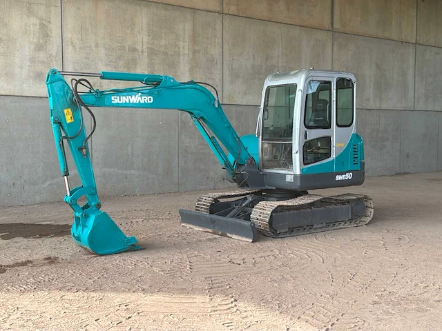 Sunward swe50 rupsgraafmachine - afbeelding 12 van  23