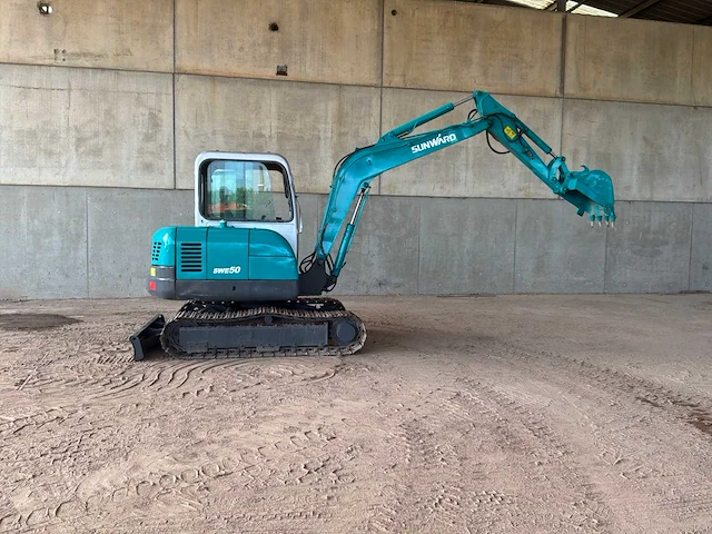 Sunward swe50 rupsgraafmachine - afbeelding 19 van  23