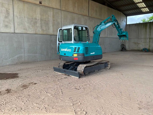 Sunward swe50 rupsgraafmachine - afbeelding 19 van  23