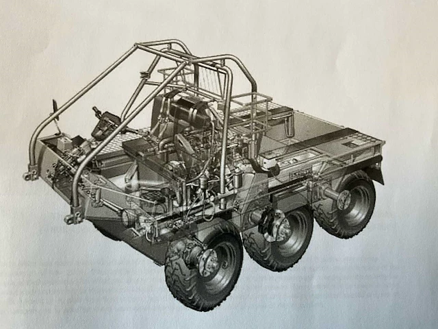 Supacat atmp 6x6 legervoertuig - afbeelding 27 van  30