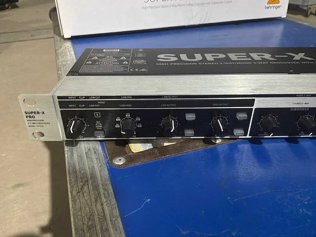 Super-x pro cx2310 versterker (2x) - afbeelding 3 van  6