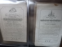 Superboek oude doodsprentjes 1700/1800 - afbeelding 5 van  18