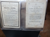 Superboek oude doodsprentjes 1700/1800 - afbeelding 7 van  18
