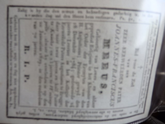 Superboek oude doodsprentjes 1700/1800 - afbeelding 14 van  18