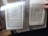 Superboek oude doodsprentjes 1700/1800 - afbeelding 17 van  18
