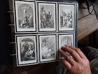 Superboek oude doodsprentjes 1800 - afbeelding 2 van  4