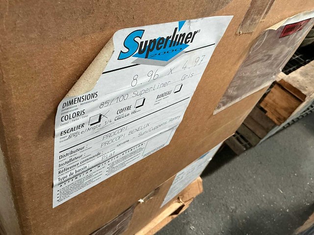 Superliner zwembad liner - afbeelding 2 van  2