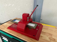 Superplaque nummerplaten ponsmachine - afbeelding 10 van  15