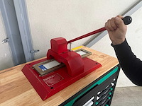 Superplaque nummerplaten ponsmachine - afbeelding 12 van  15