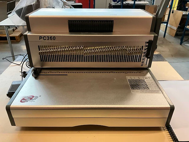 Supu pc360 spiraal- inbindmachine - afbeelding 2 van  7
