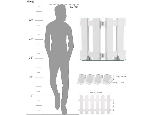Supvox tuinhekwerk (2-delig) - afbeelding 4 van  4