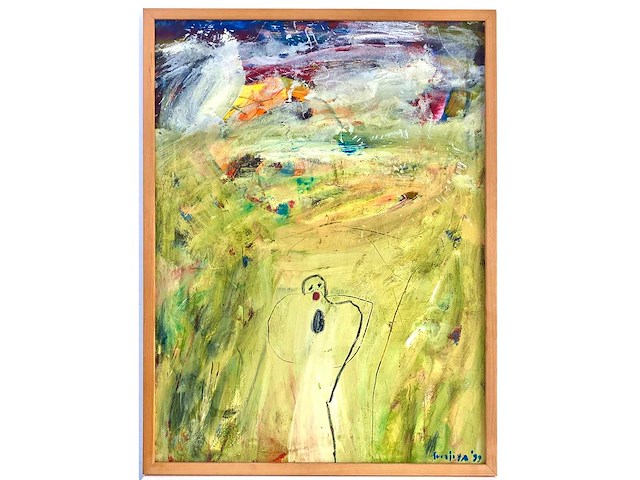 Surajiya - scream - acryl op doek - afbeelding 2 van  9