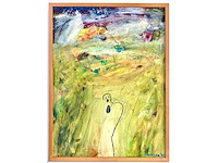 Surajiya - scream - acryl op doek - afbeelding 2 van  9