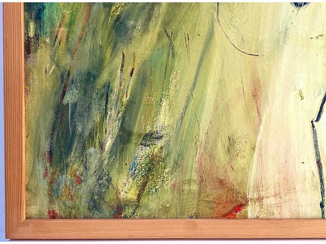 Surajiya - scream - acryl op doek - afbeelding 7 van  9