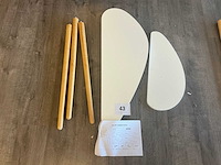 Surf gedemonteerde wandtafel - afbeelding 1 van  3