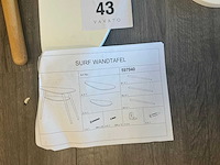 Surf gedemonteerde wandtafel - afbeelding 3 van  3