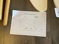 Surf gedemonteerde wandtafel - afbeelding 2 van  3