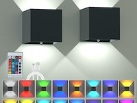 Surpalig rgb-wandlampen - afbeelding 1 van  4