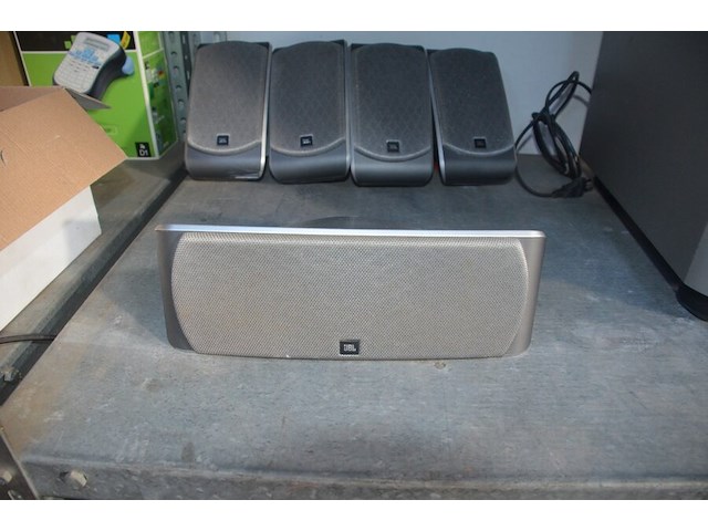 Surround system jbl sub200/230 scs200cen 5+1 - afbeelding 2 van  8