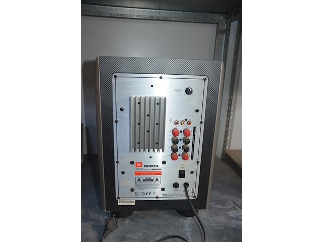 Surround system jbl sub200/230 scs200cen 5+1 - afbeelding 6 van  8