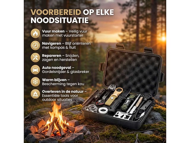 Survival kit outdoor xl - afbeelding 3 van  6