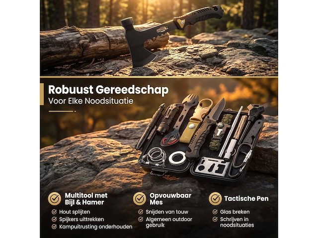 Survival kit outdoor xl - afbeelding 4 van  6