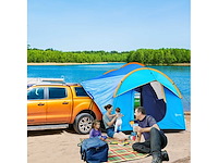 Suv achterklep tent met 5-6 personen en 3 deuren