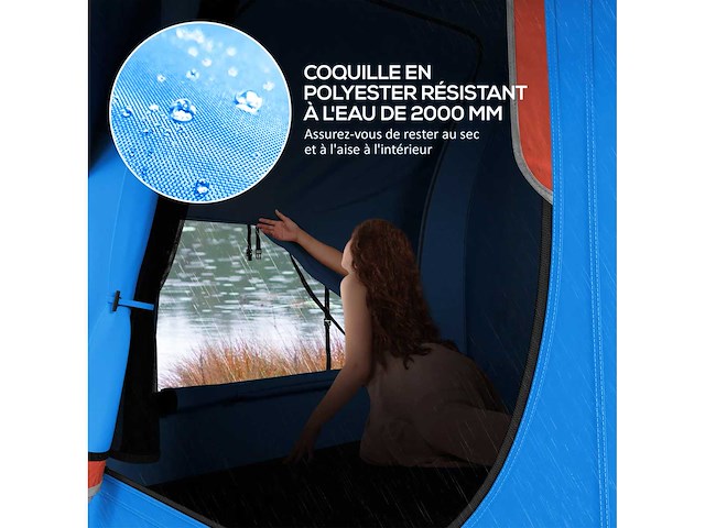 Suv achterklep tent met 5-6 personen en 3 deuren - afbeelding 6 van  6