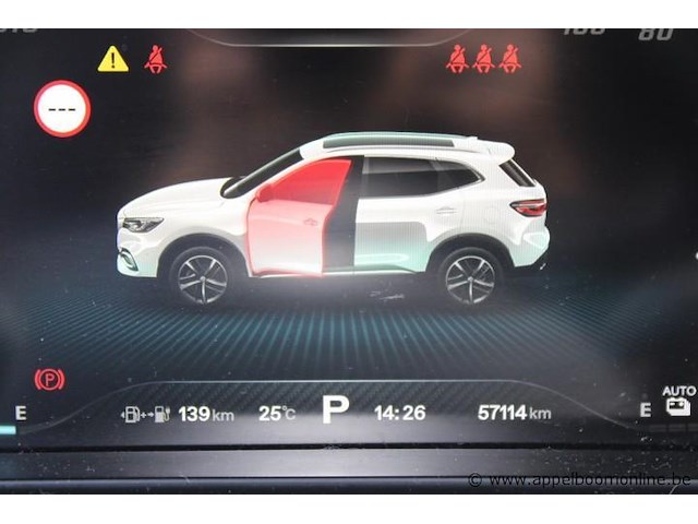 Suv mg, rxk, lsja24392mn024243, 1e insch 25/05/2021, 1490cm³, 119kw, plug-in hybride, euro 6d, 57114km, inschrijvingsbewijs deel i en ii, keuringsbewijs (geldig tot 25/05/2026), gelijkvormigheidsattest - afbeelding 6 van  25