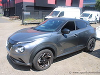 Suv nissan, juke, sjnfcaf16u1288182, 1e insch 01/07/2024, 1598cm³, 69kw, benzine + elek, euro 6d, 18806km, inschrijvingsbewijs deel i en ii, gelijkvormigheidsattest