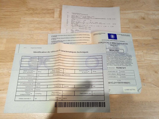 Suzuki - gsx r 1000 - motorfiets - afbeelding 2 van  10