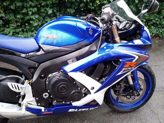 Suzuki - gsx r 600 - motorfiets - afbeelding 11 van  11