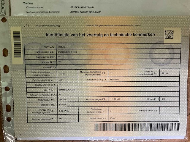 Suzuki gsx s 1000 naked motorfiets - afbeelding 5 van  13