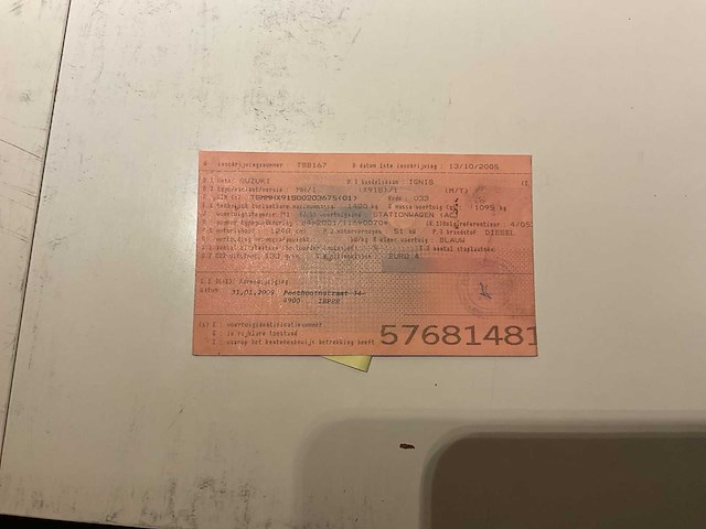 Suzuki ignis 1.3 diesel - afbeelding 5 van  9