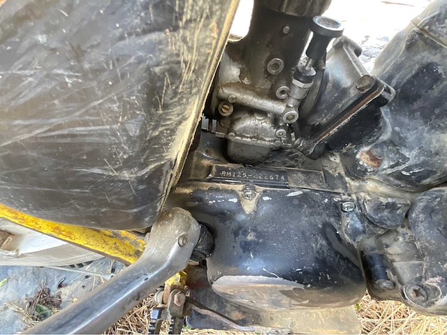 Suzuki rm 125 motorfiets - afbeelding 3 van  11