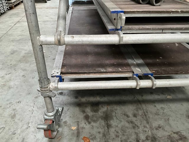 Svelt tempo alu rolsteiger stelling tot 7,5 meter hoog - afbeelding 5 van  25