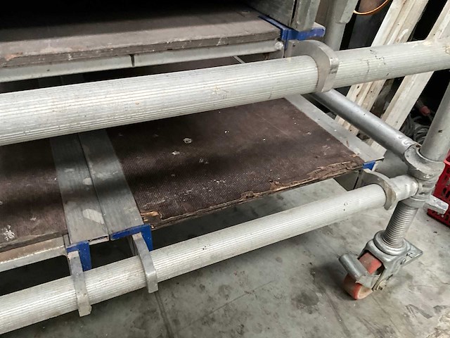 Svelt tempo alu rolsteiger stelling tot 7,5 meter hoog - afbeelding 9 van  25