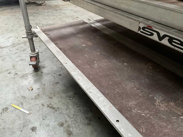 Svelt tempo alu rolsteiger stelling tot 7,5 meter hoog - afbeelding 10 van  25