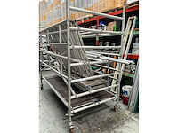 Svelt tempo alu rolsteiger stelling tot 7,5 meter hoog - afbeelding 19 van  25