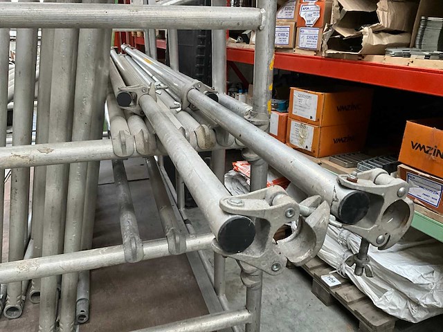 Svelt tempo alu rolsteiger stelling tot 7,5 meter hoog - afbeelding 2 van  24