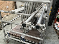 Svelt tempo alu rolsteiger stelling tot 7,5 meter hoog - afbeelding 3 van  24